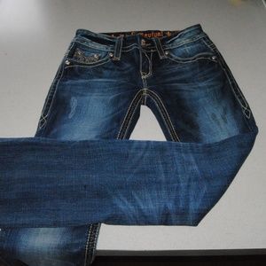 Rock Revival Christina Boot Embellished Distressed